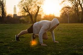 Morning, outdoor workout, fitness, healthy routine